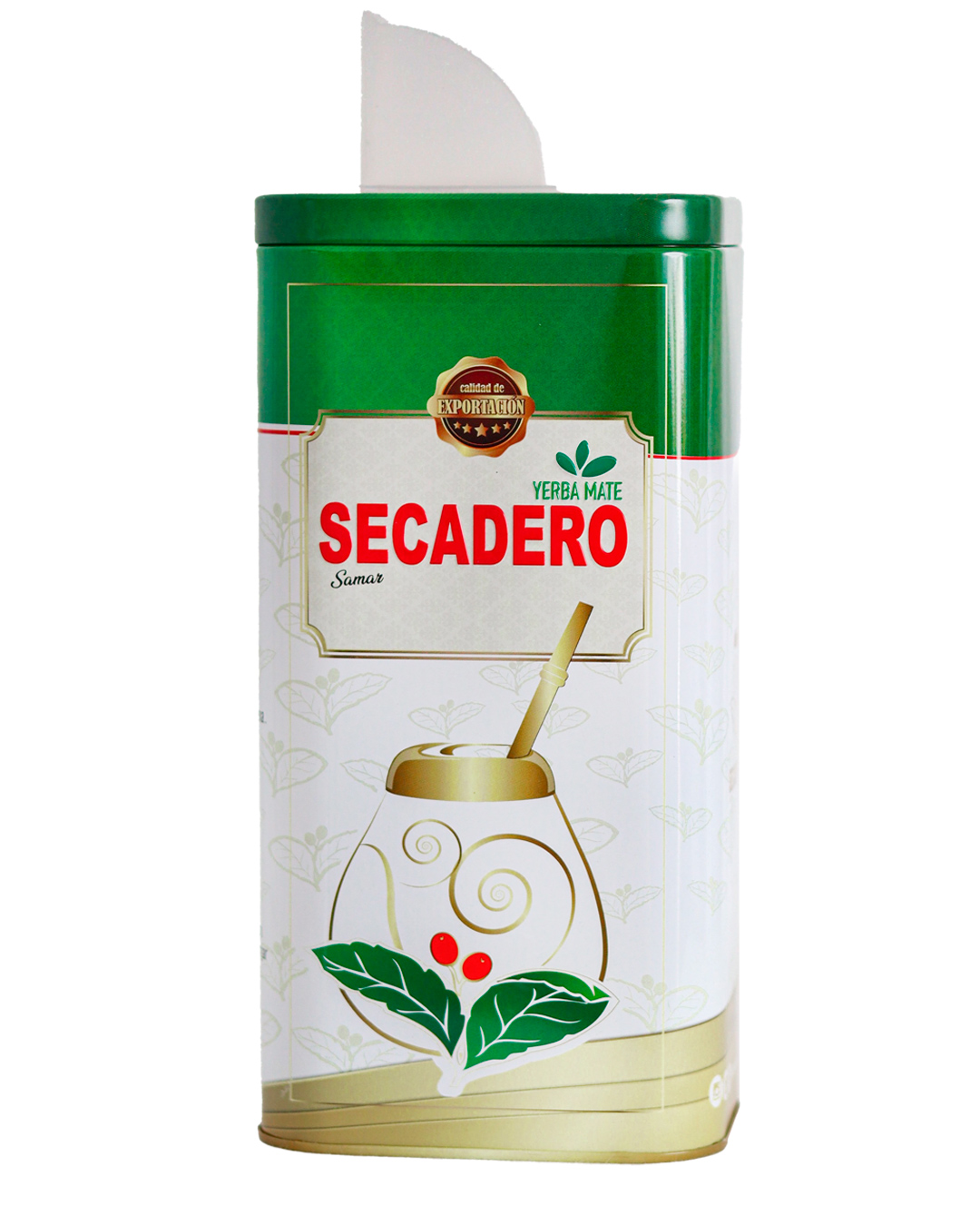 lata yerbatera secadero